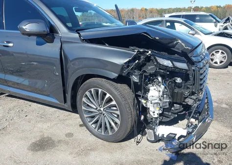 2025 Hyundai Palisade Calligraphy from USA, damaged, VIN KM8R7DGE0SU951687